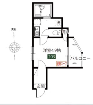【間取り】 | メルディア梅島Ⅱ