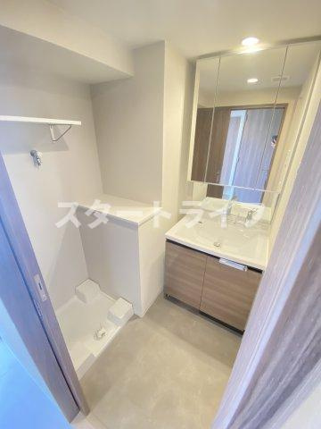 大阪市淀川区西宮原２丁目の賃貸マンションの洗面所