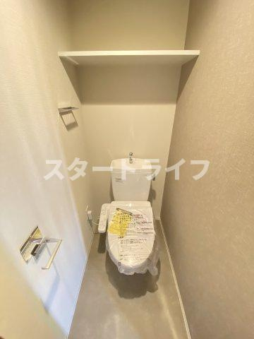 大阪市淀川区西宮原２丁目の賃貸マンションのトイレ