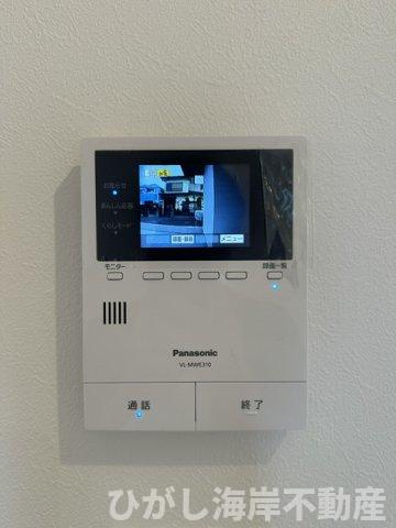 茅ケ崎市南湖６丁目　新築戸建のセキュリティ|TVモニター付きインターフォン