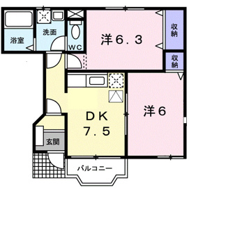 【間取り】 | ソレアード・セレッソ