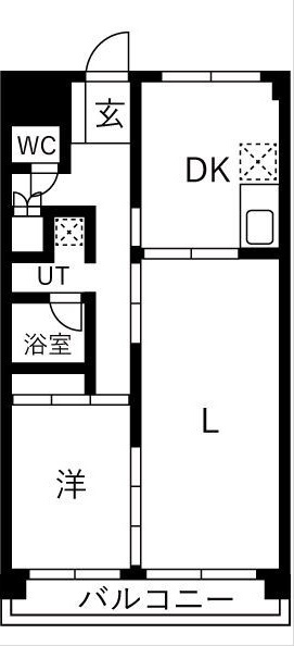 ヨシタカハイツの間取り