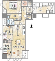 ブランズタワー谷町四丁目の画像