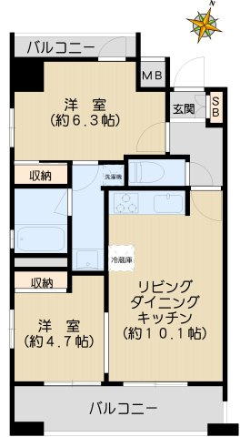 【間取り】