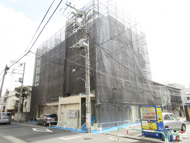 豊島マンションの外観|築年数は経ってますが、しっかりとしたマンションです。