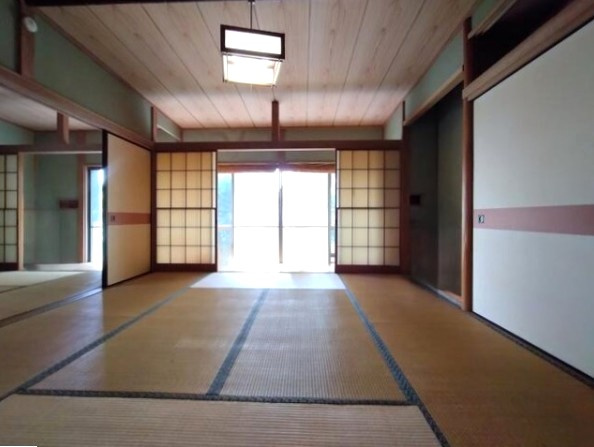 すいらん荘別荘地　南側角地で陽当り良好な平屋建ての和室|8帖和室