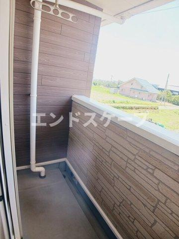 Ｔｏｗｎ　ＰｏＰｏ　タンポポⅠのバルコニー|高崎、前橋のお部屋探しはエンドスケープまで！お客様の理想お聞かせ下さい♪