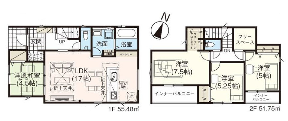 岡山市北区一宮の新築一戸建