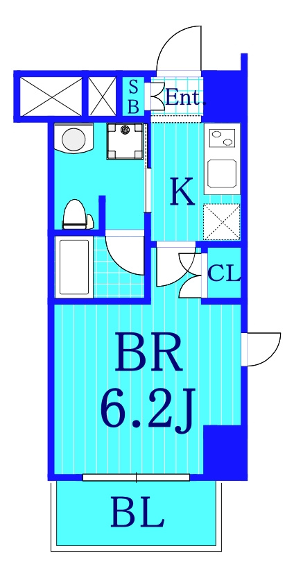 リヴシティ横濱七島町の間取り