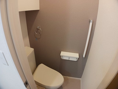 【トイレ】 | インプレス・ヴィラⅡ | 落ち着いた色調のトイレです