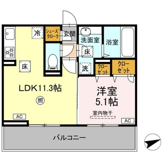 【間取り】 | D-ROOM松橋駅前 | 【D-ROOM松橋駅前】