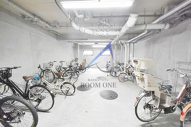 ドルチェ日本橋浜町壱番館のその他共用部分|駐輪場です。