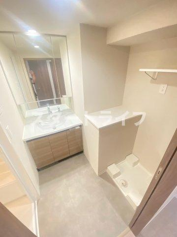 大阪市淀川区西宮原２丁目の賃貸マンションの洗面所