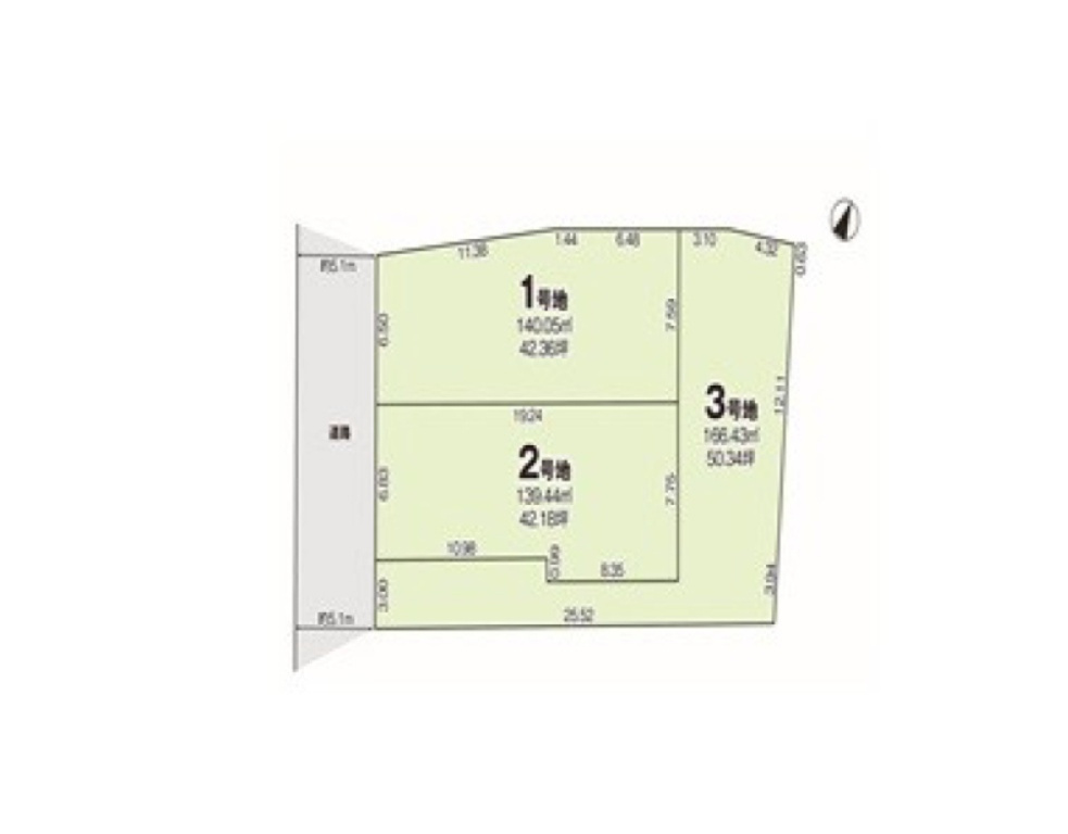 福岡市早良区田隈2丁目第4-3区画（3号地）