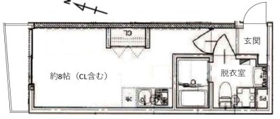 エアフォルク原木の間取り