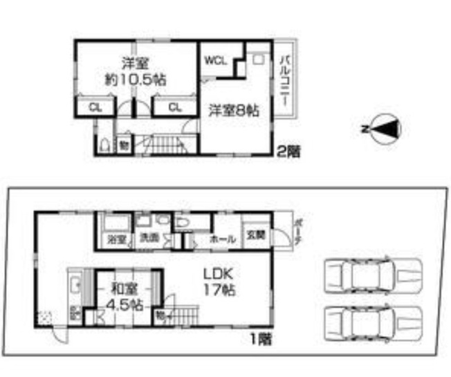 【間取り】 | 庭代台4丁戸建