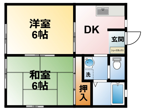 ディアスSKの間取り