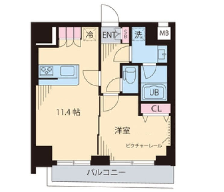 レガリア新中野の間取り|間取りです。