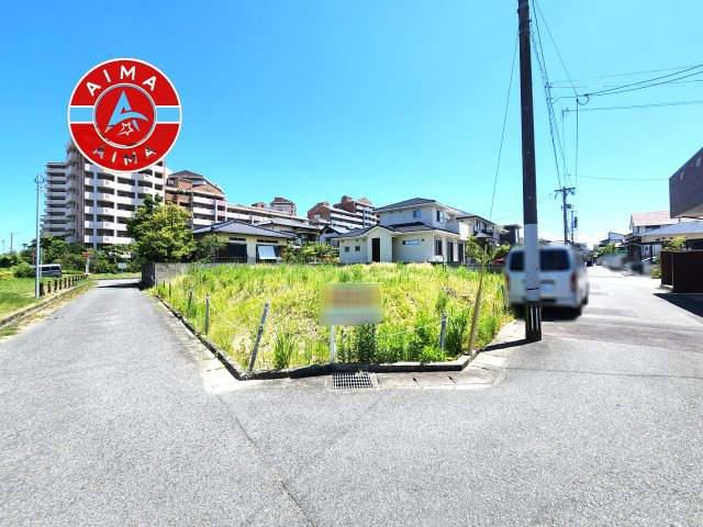 福岡市西区豊浜2丁目第2-3区画（3号地）の前面道路含む現地写真|交通量も少ないです。