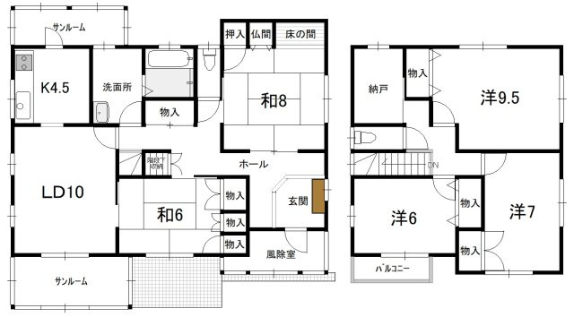 【間取り】の画像