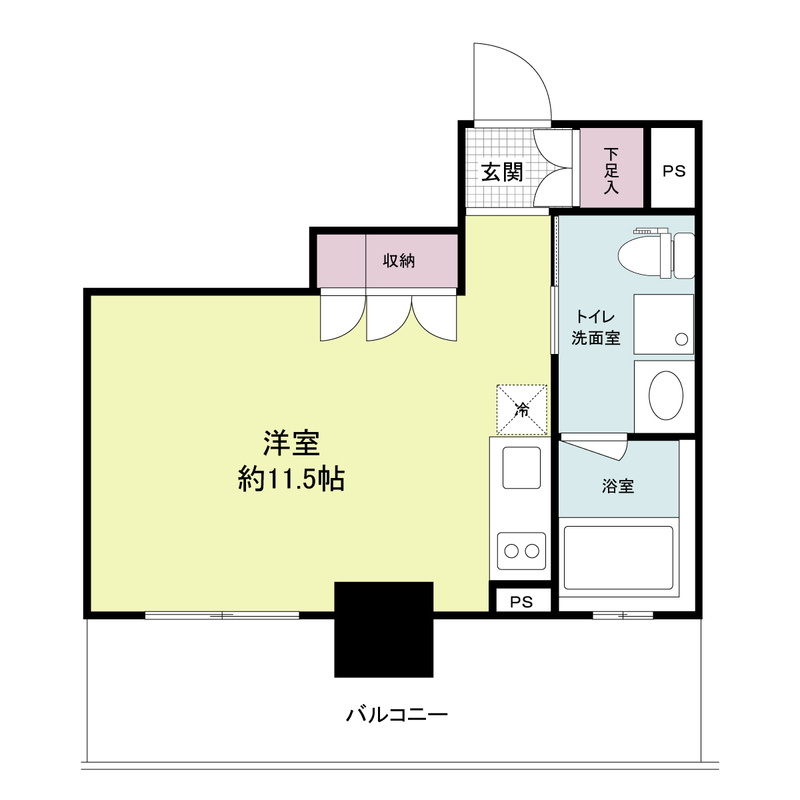 ベルファース尼崎の間取り