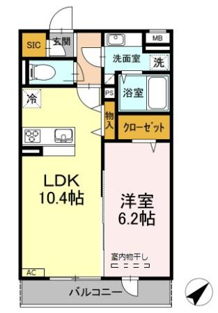 【間取り】 | ・ コンティニュエ