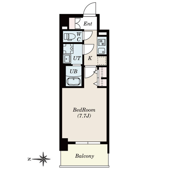 S-RESIDENCE堀田beauteの間取り