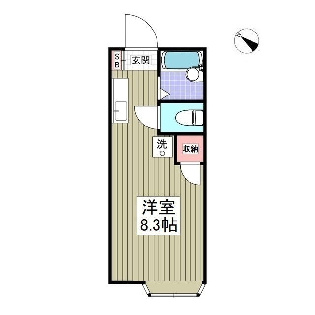 A・Iハイツの間取り