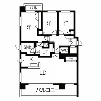 【間取り】 | 桂和レジデンス円山桜
