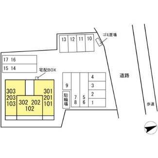 【区画図】 | D-ROOM松橋駅前 | 【D-ROOM松橋駅前】