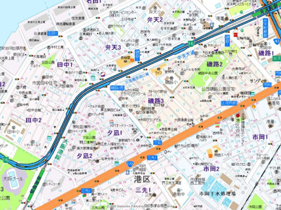 【地図】 |  エグゼ大阪BAYCITY