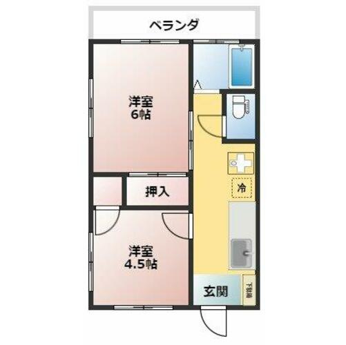 第一岸マンションの間取り