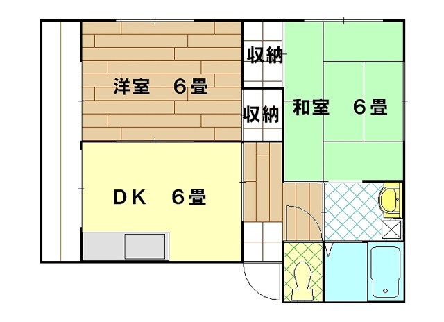 クローバーハウスの間取り