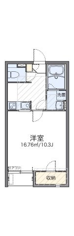 レオネクストプランドール北野の間取り|代表的な間取のため実際の間取とは異なる場合があります