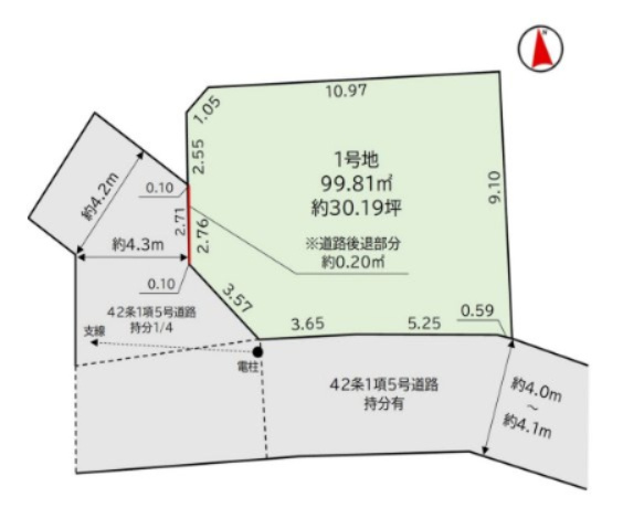福岡市城南区田島2丁目第1-1区画（1号地）