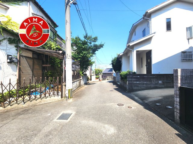 福岡市城南区田島2丁目第1-1区画（1号地）の前面道路含む現地写真|日当たり良好です。