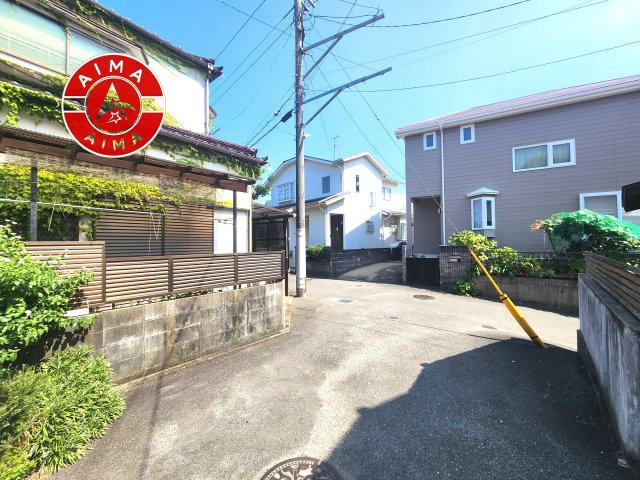 福岡市城南区田島2丁目第1-1区画（1号地）の前面道路含む現地写真|前面道路です。
