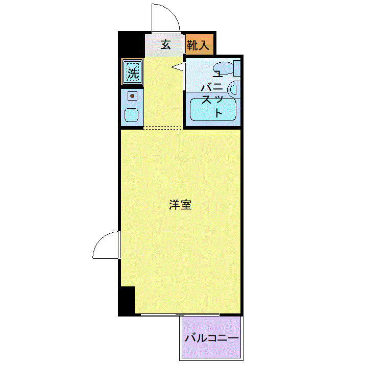 スカイコートお花茶屋第2の間取り