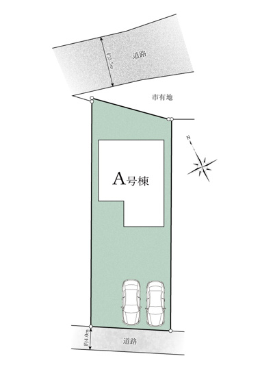 【区画図】 | ご家族様のプライベート空間が確保できる素敵な間取りです。また敷地ゆったりですので、おうち時間を楽しむのにもぴったりですね♪