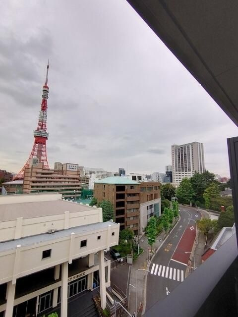 セジョリ虎ノ門のバルコニー