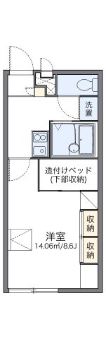 レオパレスエトワールの間取り