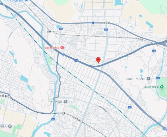 高砂市中筋4丁目　土地　の地図