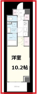【間取り】 | ディアコート幸