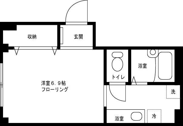 山谷の杜の間取り|間取りです。