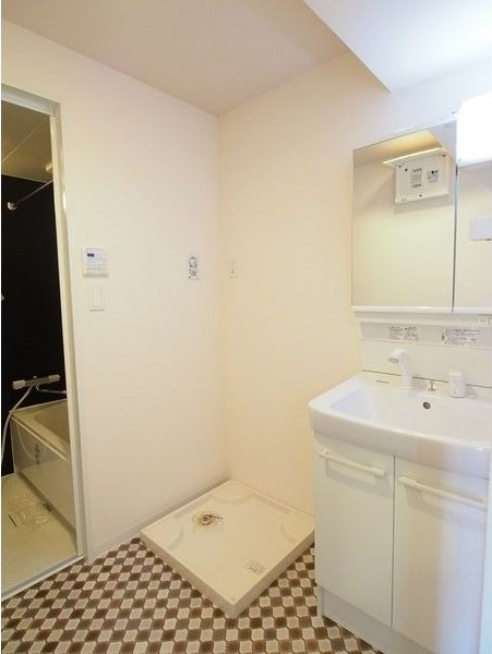 レジデンスSUN.Kの洗面所