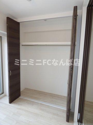 大阪市中央区東平１丁目の賃貸マンションの収納
