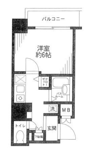 ジュエル京橋の間取り