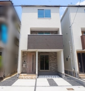 【外観】 | 東大阪市南上小阪　【1号地/全2区画】 | 【1号地☆新築完成済み☆南向き☆】ローン返済目安：月々約98746円（頭金0円、変動金利0.875％、返済期間40年、ボーナス払い無しで試算しています）