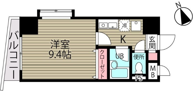 ダイヤマンション(K-122)の間取り
