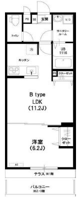 リブリ・HANA2012の間取り